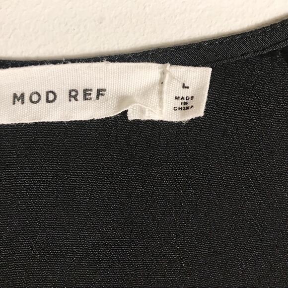 Mod Ref Black HiLo Wrap Dress NWOT - Picture 5 of 8